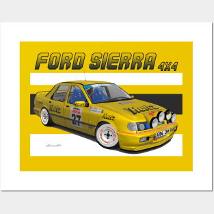 GrA Ford Sierra Sapphire RS Cosworth 4X4 Posters and Art